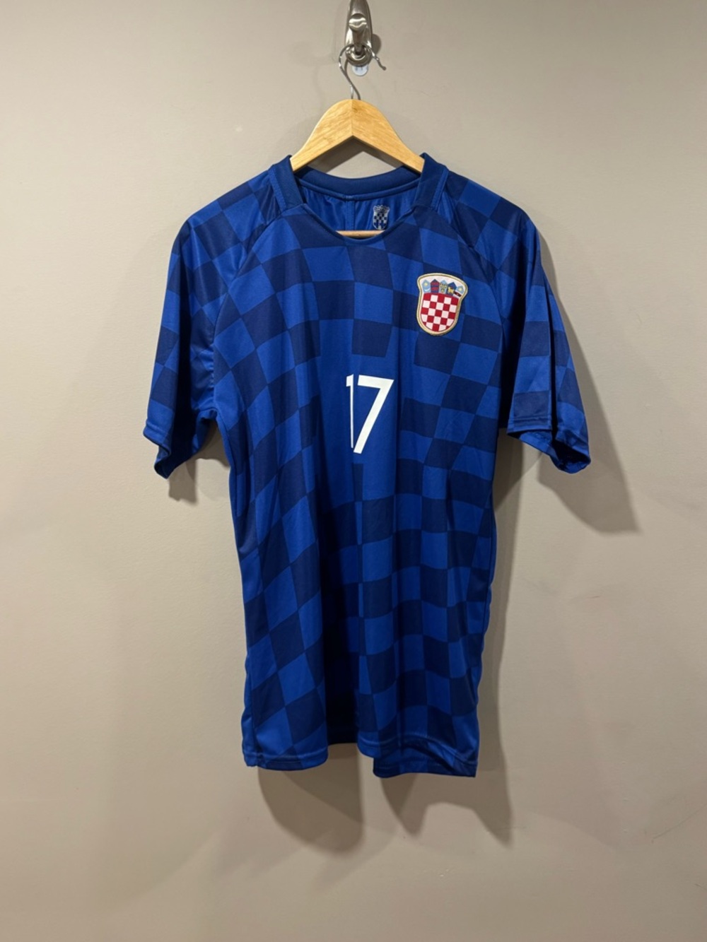 Nike Croatia Mario Mandžukić World Cup Away Stadium Jersey